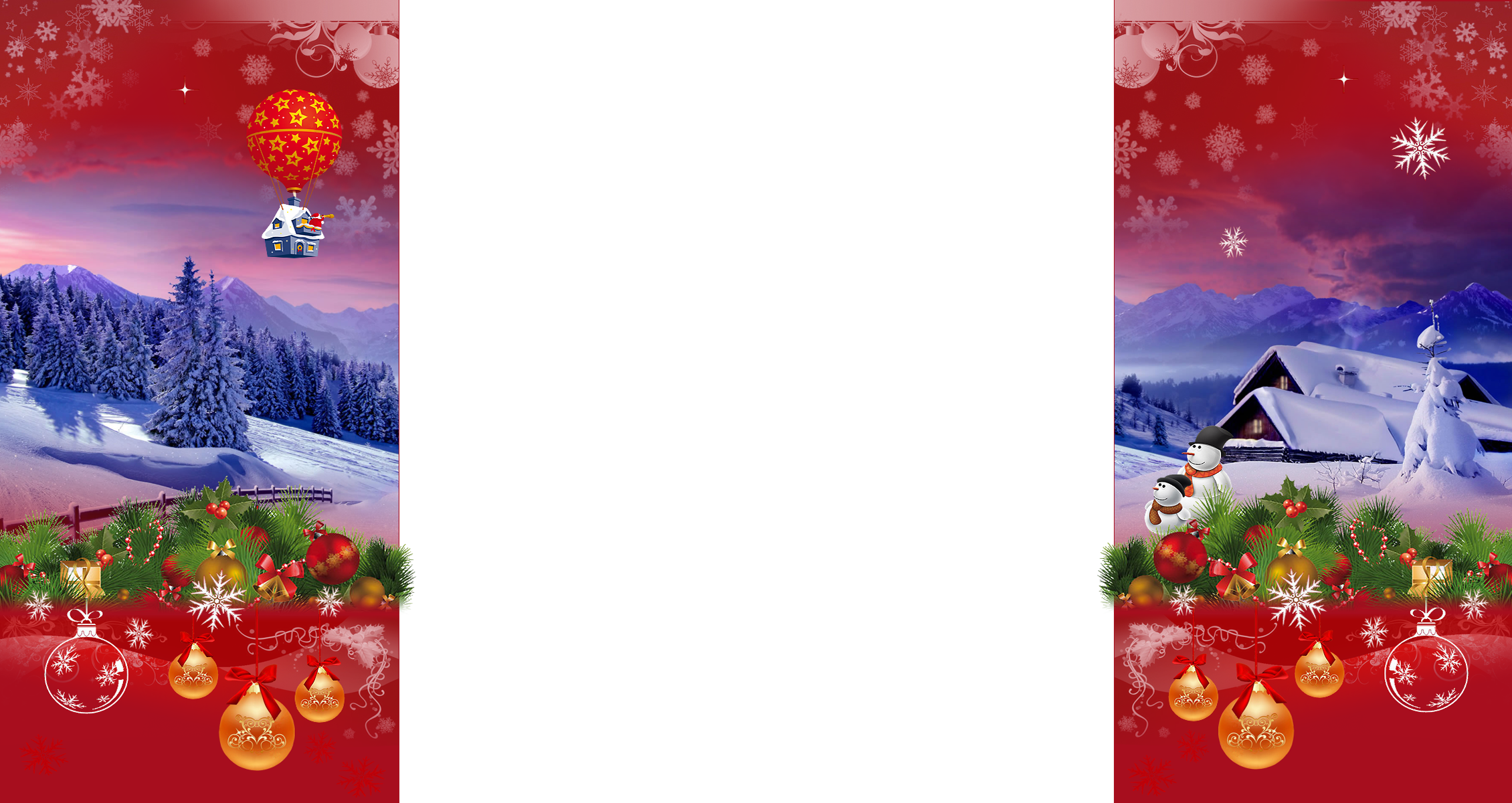 fond écran noël