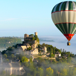 Turenne brume montgolfiere